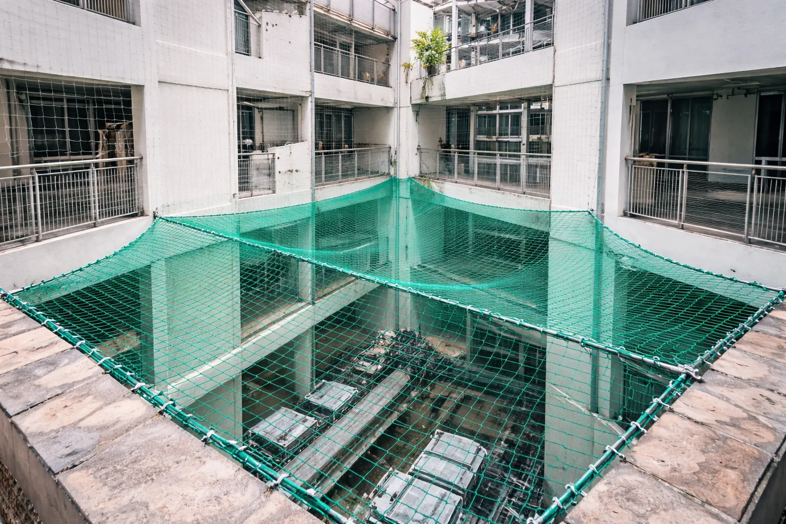 Coconut Tree Safety Nets